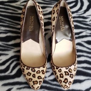 Micheal Micheal Kors cheetah pumps. Size 6.5